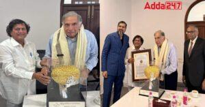 Ratan Tata Receives Prestigious KISS Humanitarian Award 2021