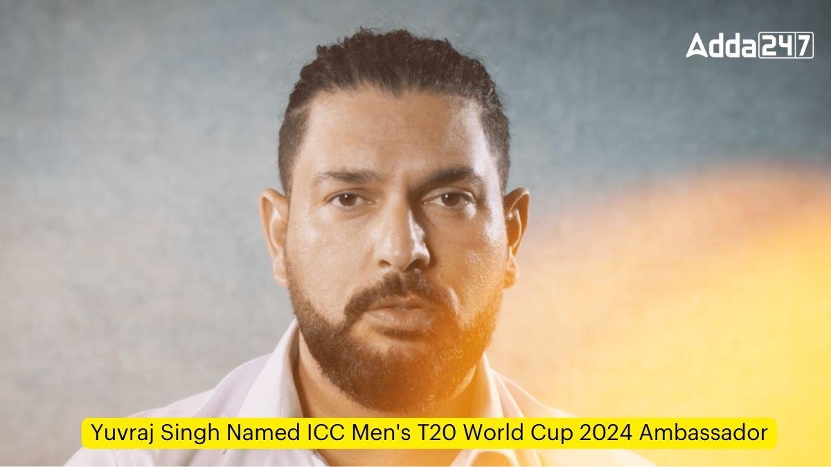 Yuvraj Singh Named ICC Men's T20 World Cup 2024 Ambassador