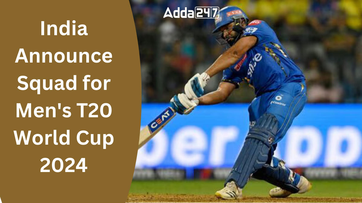 T20 World Cup 2024 India Squad Team Listing - Talia Felicdad