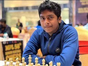 15 वर्षीय प्रणव आनंद बने भारत के 76वें शतरंज ग्रैंडमास्टर