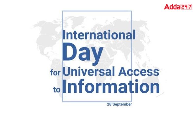 सूचना की सार्वभौमिक पहुंच के लिए अंतर्राष्ट्रीय दिवस 2022 |_40.1