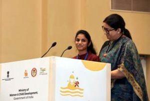 लड़कियों के लिए गैर-पारंपरिक आजीविका में कौशल पर राष्ट्रीय सम्मेलन "बेटियां बने कुशल" का आयोजन किया |_3.1