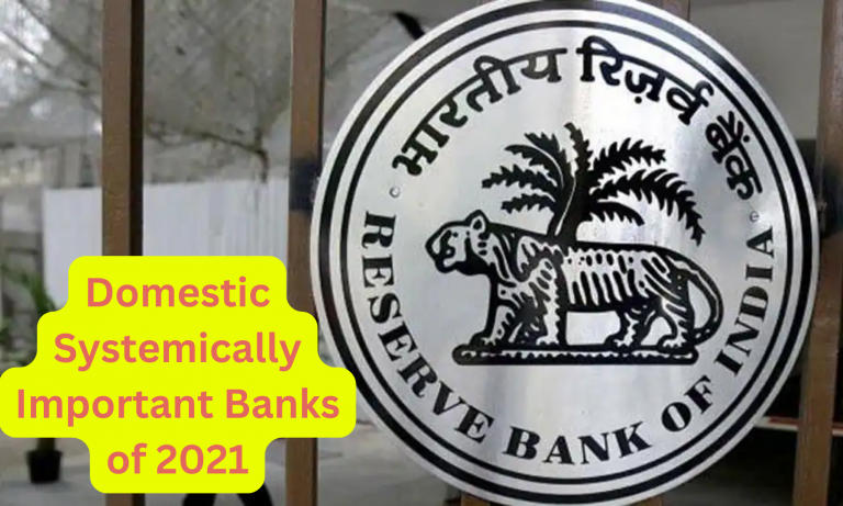 RBI द्वारा जारी 2021 की घरेलू व्यवस्थित रूप से महत्वपूर्ण बैंकों की सूची |_40.1