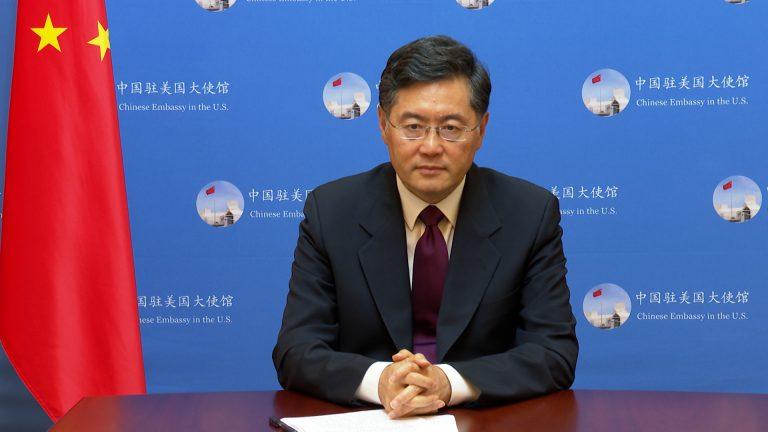 चीन ने अमेरिका में अपने दूत चिन गांग को नया विदेश मंत्री बनाया |_40.1