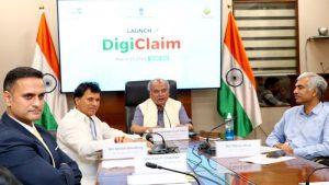 भारत सरकार ने किसान बीमा दावों के लिए डिजीक्लेम प्लेटफॉर्म लॉन्च किया