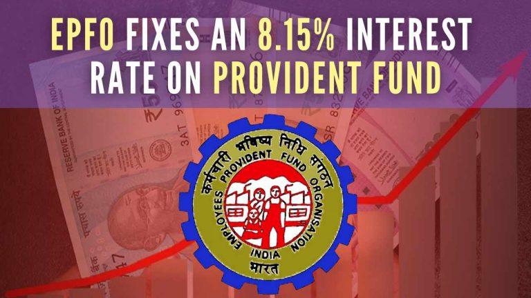 EPFO ने 2022-23 के लिए कर्मचारी भविष्य निधि पर 8.15 फीसदी ब्याज दर तय की |_40.1