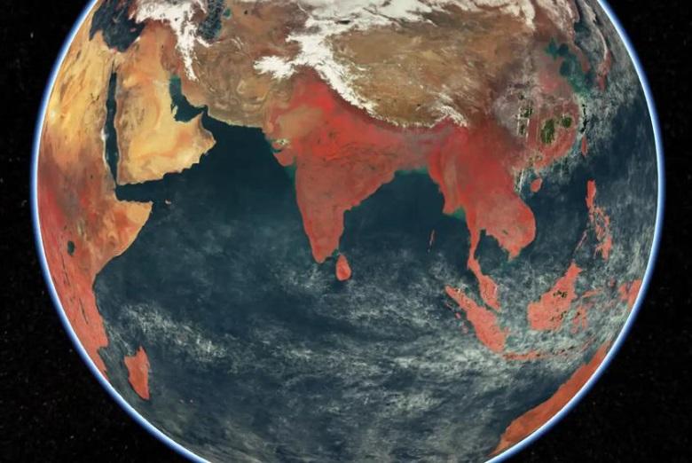 ISRO द्वारा अंतरिक्ष से पृथ्वी की आश्चर्यजनक तस्वीरें |_40.1
