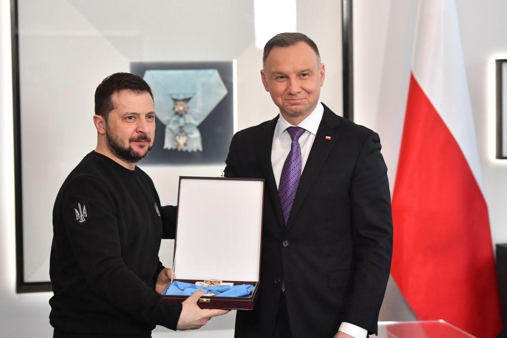 यूक्रेन के राष्ट्रपति को मिला पोलैंड का शीर्ष पुरस्कार |_40.1