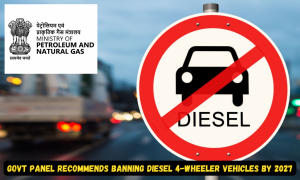 सरकारी पैनल ने की 2027 तक डीजल 4-व्हीलर वाहनों पर प्रतिबंध लगाने की सिफारिश