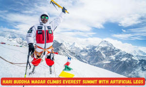दृढ़ता की विजय: हरि बुद्ध मगर की प्रोथेटिक पैरों से माउंट एवरेस्ट पर चढ़ाई