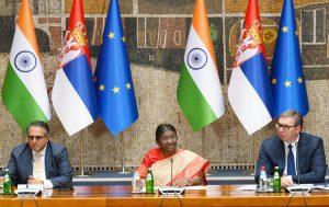 भारत और सर्बिया 1 अरब यूरो के द्विपक्षीय व्यापार के लिए सहमत