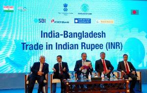 बांग्लादेश और भारत ने डॉलर पर निर्भरता कम करने हेतु रुपये में व्यापार लेनदेन शुरू किया