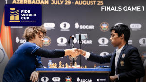 शतरंज विश्व कप 2023 फाइनल: भारत के प्रागनानंदा दूसरे स्थान पर