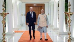 जी-20 शिखर सम्मेलन से पहले मोदी और बाइडन ने दिल्ली में द्विपक्षीय बैठक की