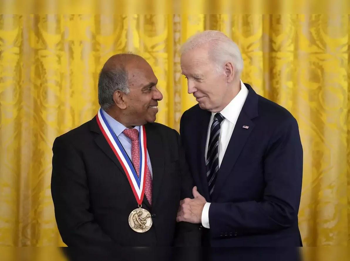 अमेरिकी राष्ट्रपति बिडेन ने भारतीय-अमेरिकी वैज्ञानिकों को प्रौद्योगिकी और नवाचार के लिए राष्ट्रीय पदक से सम्मानित किया |_20.1
