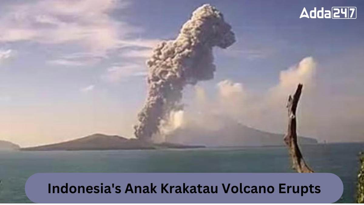 इंडोनेशिया का अनाक क्राकाटोआ ज्वालामुखी फटा |_20.1