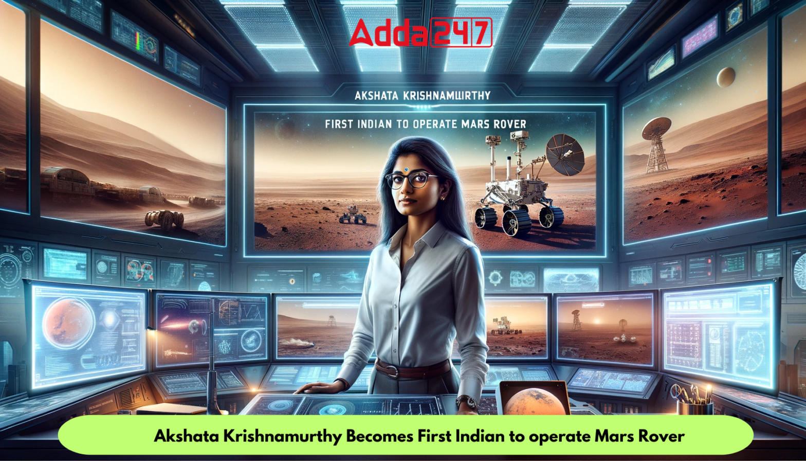 अक्षता कृष्णमूर्ति मंगल ग्रह पर रोवर संचालित करने वाली पहली भारतीय बनीं |_20.1