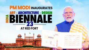 दिल्ली के लाल किले में प्रथम भारतीय कला, वास्तुकला और डिजाइन द्विवार्षिक 2023 का उद्घाटन |_30.1