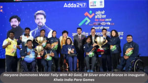 खेलो इंडिया पैरा गेम्स में हरियाणा 40 स्वर्ण, 39 रजत और 26 कांस्य पदक के साथ शीर्ष पर |_3.1