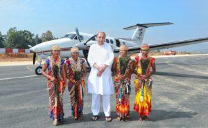 ओडिशा के मुख्यमंत्री नवीन पटनायक ने मलकानगिरी हवाई अड्डे का उद्घाटन किया