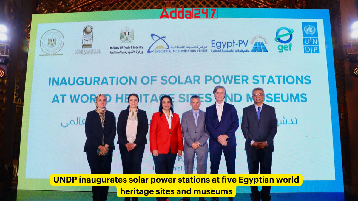 मिस्र के विश्व धरोहर स्थलों पर सौर ऊर्जा स्टेशनों का उद्घाटन |_20.1