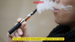 न्यूज़ीलैंड ने डिस्पोजेबल ई-सिगरेट और वेप्स पर प्रतिबंध लगाया