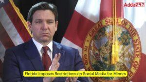 फ्लोरिडा ने नाबालिगों के लिए सोशल मीडिया पर प्रतिबंध लगाया