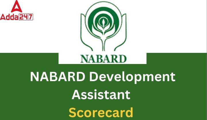 NABARD Development Assistant Scorecard