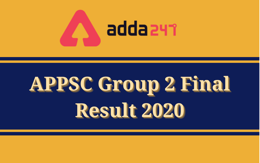 APPSC Group 2 Result 2020 Out: Check Provisional List Of Selected Candidates_30.1