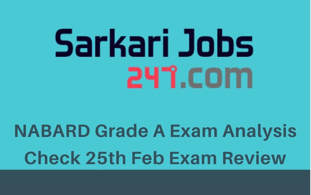 NABARD Grade A Exam Analysis 2020: 25th Feb Exam Review_30.1