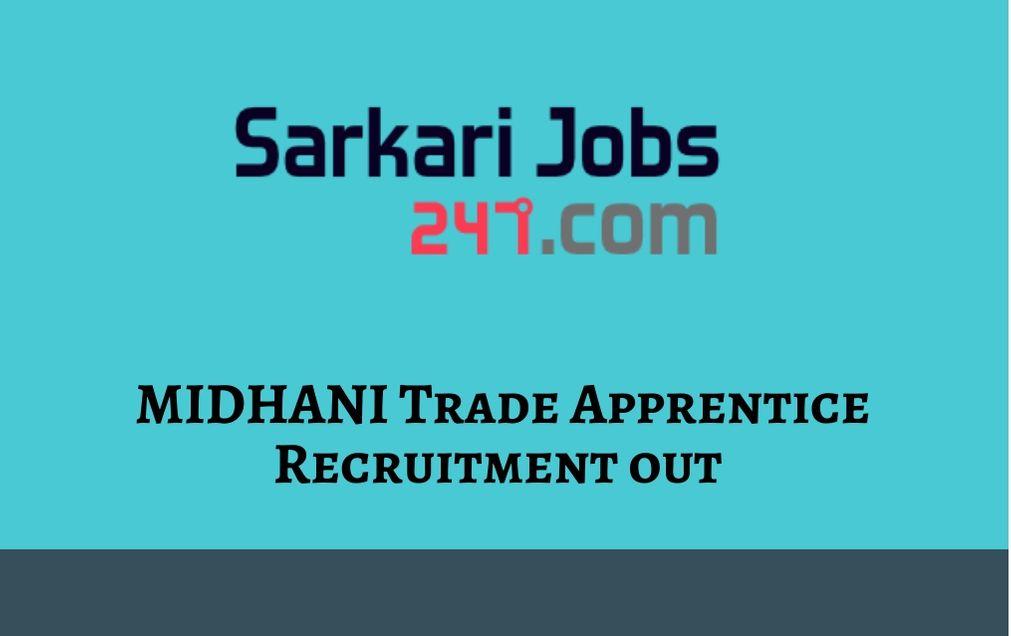 MIDHANI Recruitment 2020 Out For GAT, TAT, Trade Apprentice_30.1