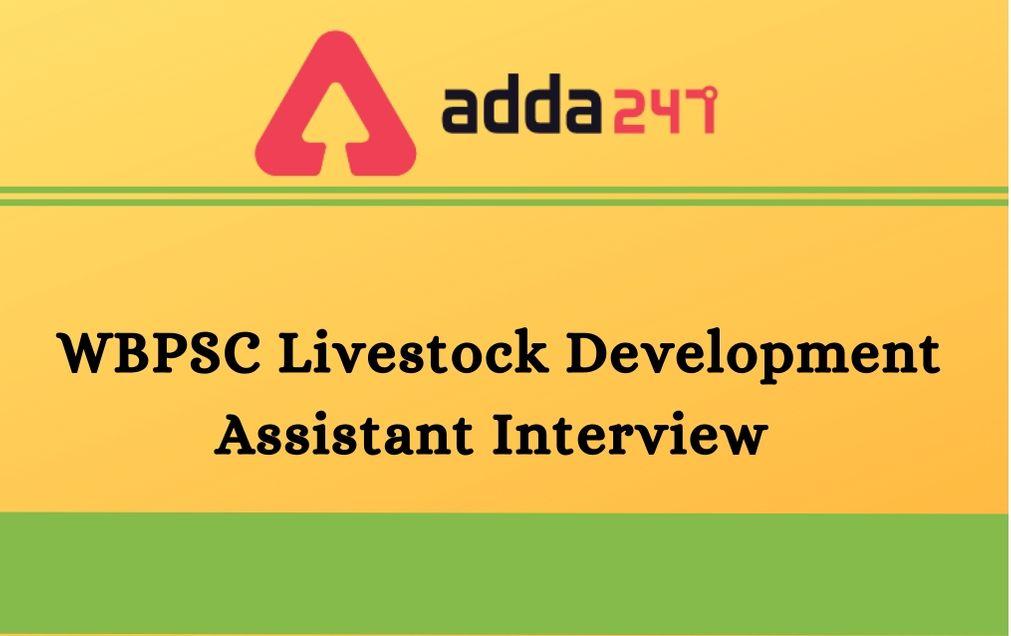 WBPSC Livestock Development Assistant Interview Date 2020 Out: Check LDA Interview Date_30.1
