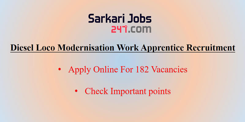 Diesel Loco Modernization Work Apprentice Recruitment 2020 Out_30.1