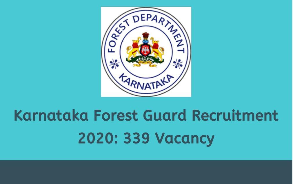 Karnataka Forest Guard Recruitment 2020: Last Date Extended_40.1