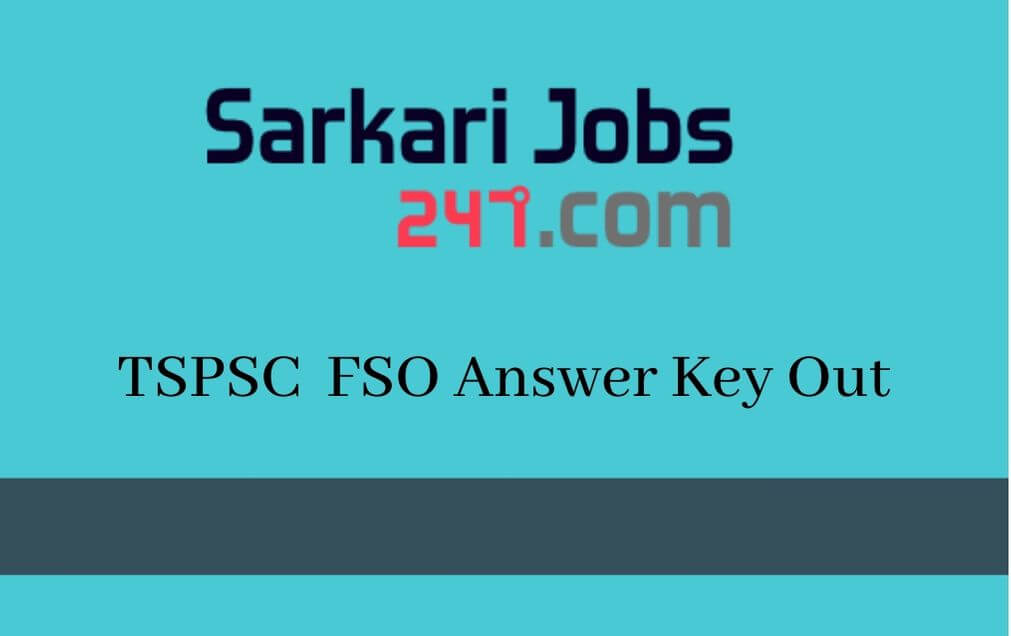 TSPSC Food Safety Officer Answer Key 2020 Out: Check Here_30.1