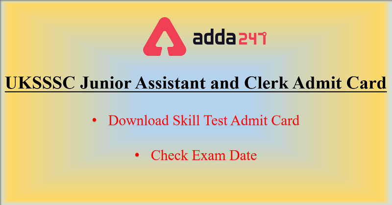 UPSSSC Jr Assistant Admit Card 2020 Out | Jr Asst & Clerk Call Letter Download_30.1