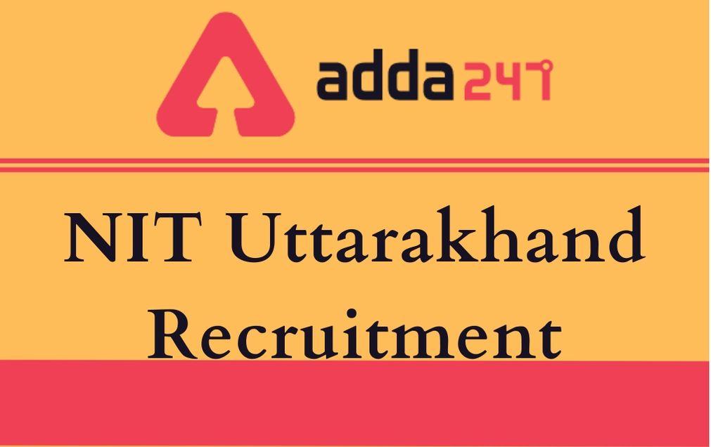 NIT Uttarakhand Recruitment 2020:Apply For Professor Vacancy_30.1