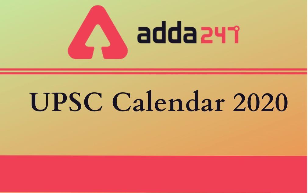 UPSC Calendar 2020: Check Revised UPSC Exam Date_30.1