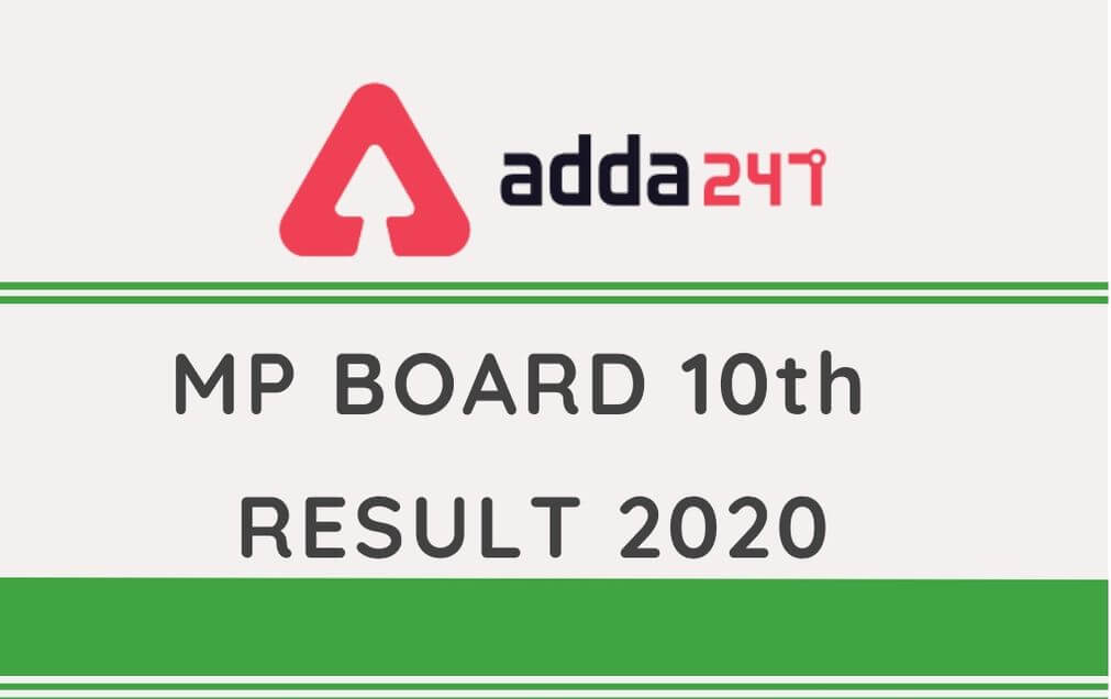 MP Board 10th Result 2020 Out: Check MP Board Class 10th Result 2020, Toppers List_30.1