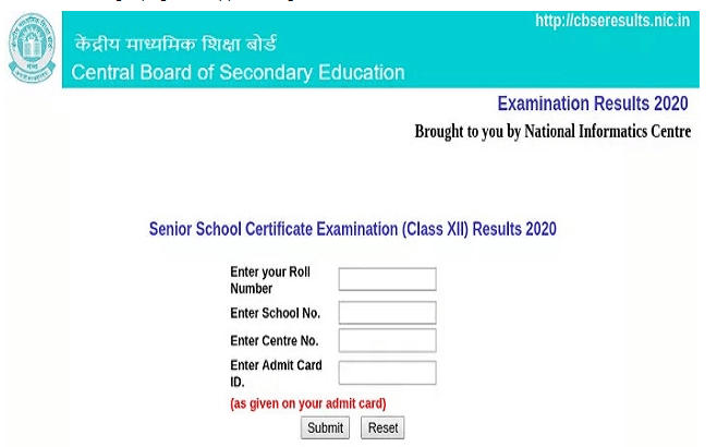 CBSE 12th Result 2020 Out: CBSE Class 12th Result @cbseresults.nic.in, Check Improvement Result_80.1