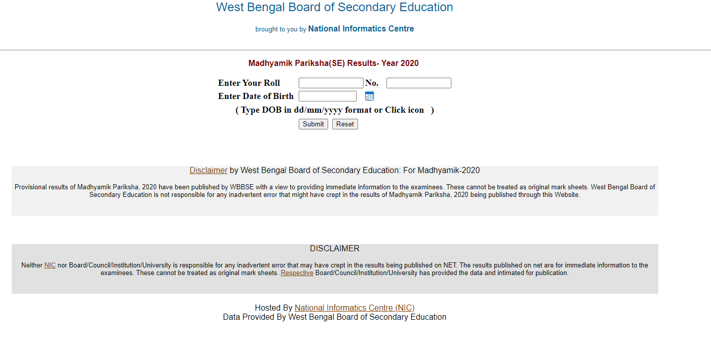 Madhyamik Result 2020 Out: Check WBBSE 10th Result @wbresults.nic.in_40.1