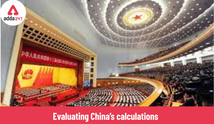 Evaluating China's calculations _30.1