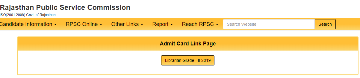 Rajasthan RPSC Librarian Interview Admit Card 2020 Out @rpsc.rajasthan.gov.in_40.1