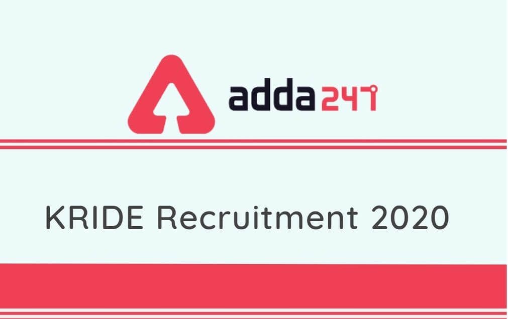 KRIDE Recruitment 2020: Apply Online For 45 Manager Posts_30.1
