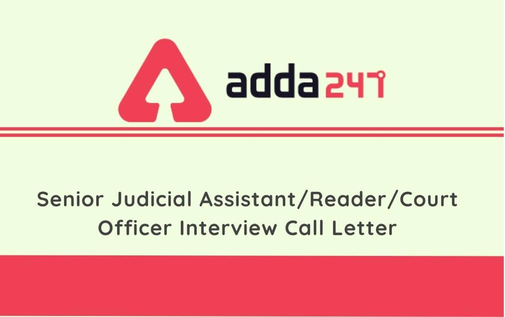 DHC Interview Call Letter 2020: Delhi High Court Senior Judicial Assistant Interview Admit Card_30.1