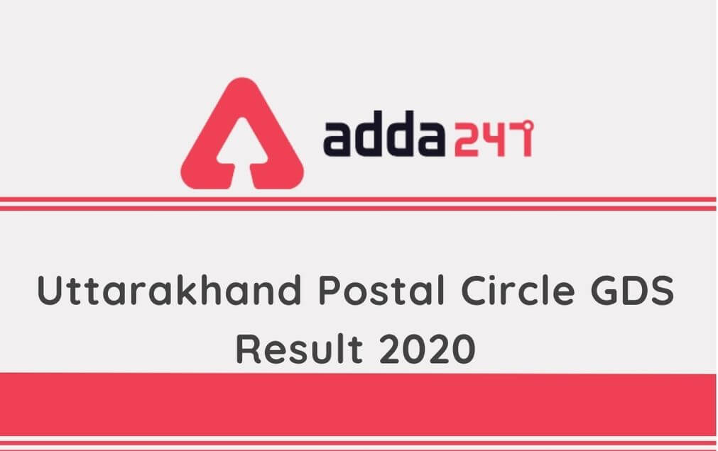 Uttarakhand Postal Circle GDS Result 2020 Out: Check Result PDF_30.1