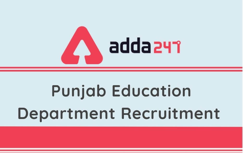 Punjab Education Department Recruitment 2020: Apply For 178 Sr. Residents_30.1