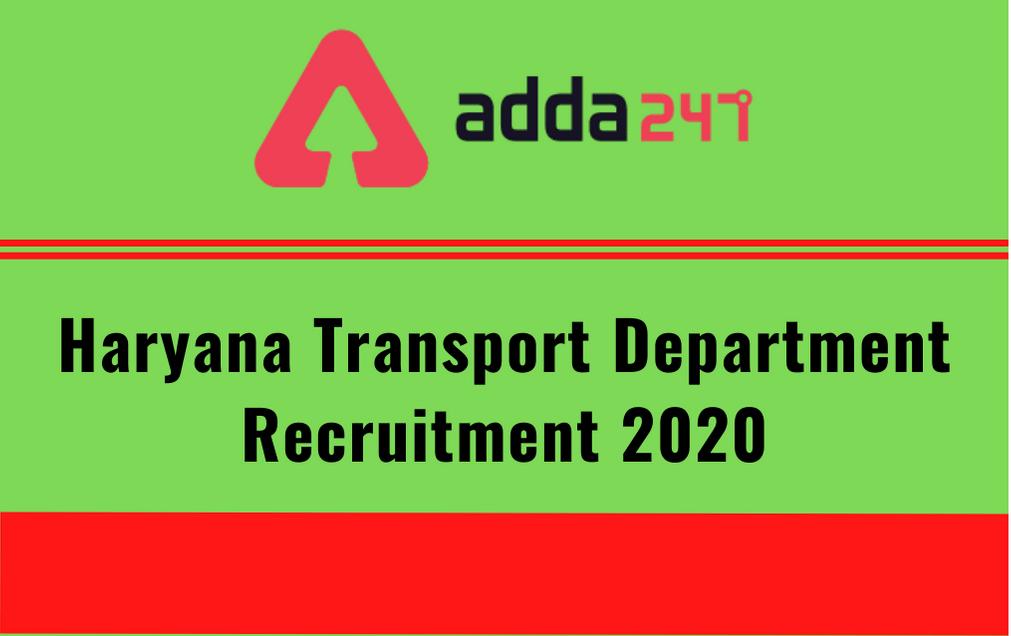 Haryana Transport Department Recruitment 2020: Apply For 64 Apprentice Posts_30.1