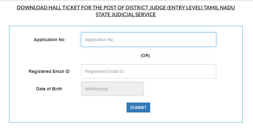 Madras High Court District Judge Prelims Admit Card 2020 Released: Download Hall Ticket_40.1