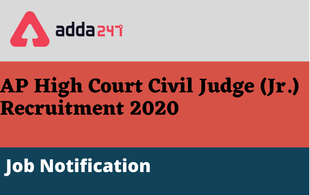 AP High Court Recruitment 2020: Notification Out For 68 Junior Division Civil Judge_30.1
